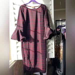 Ella Samani - NWT - 1X - Dress - Black/Red